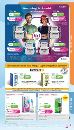 Kulcs Patika Akciós újság - amely érvényes a következő dátumtól: 01.02.2026 | Oldal: 3 | Termékek: Multivitamin