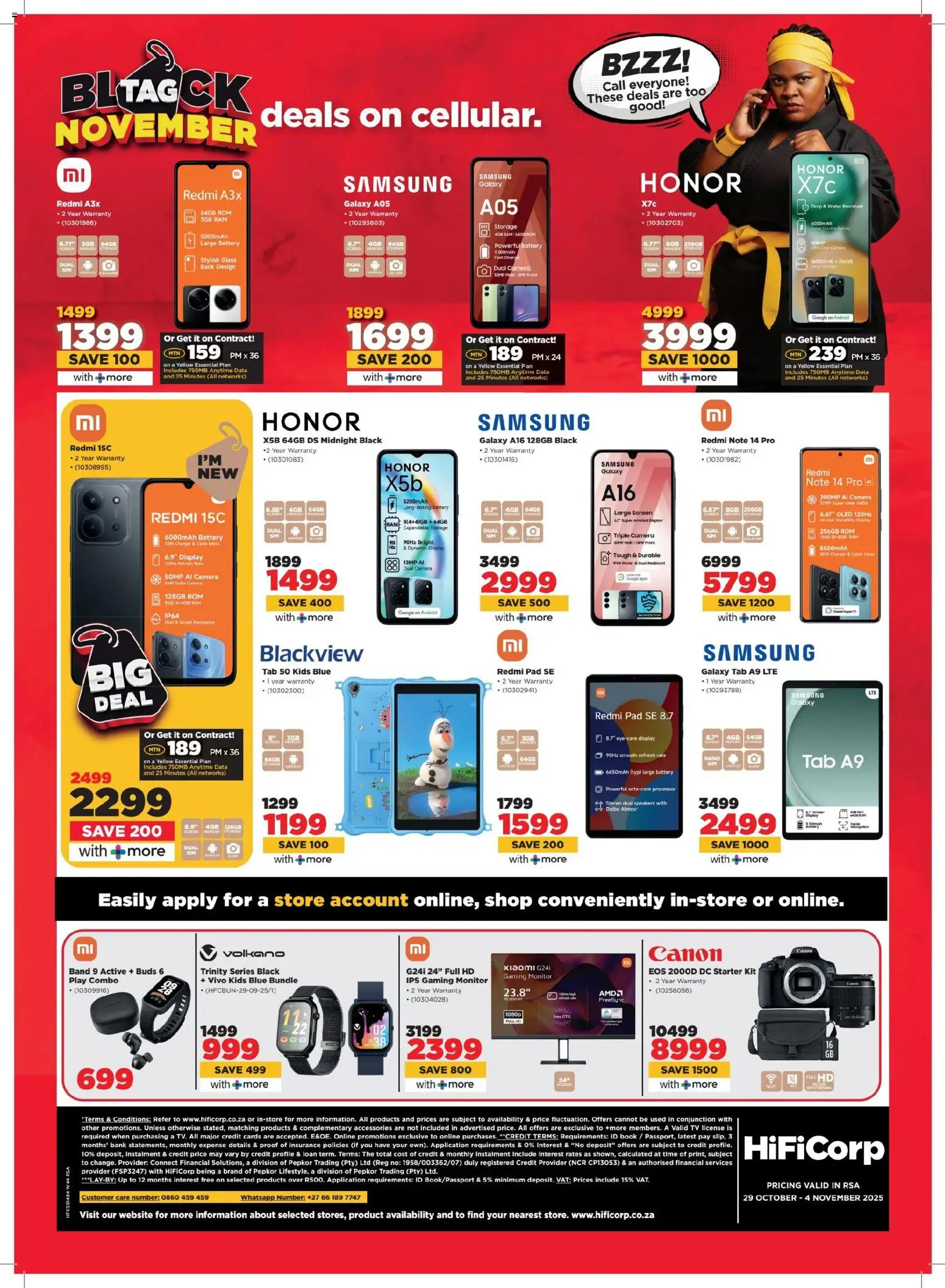 New HiFi Corp catalogue – valid from 29.10.2025 | Page: 8 | Products: Data, Monitor, TV, Clay