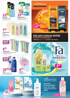Pogląd oferty "Drogerie Polskie gazetka" - ważna od 10.04.2026 | Strona: 5 | Produkty: Body, Żel pod prysznic, Krem, Dezodorant