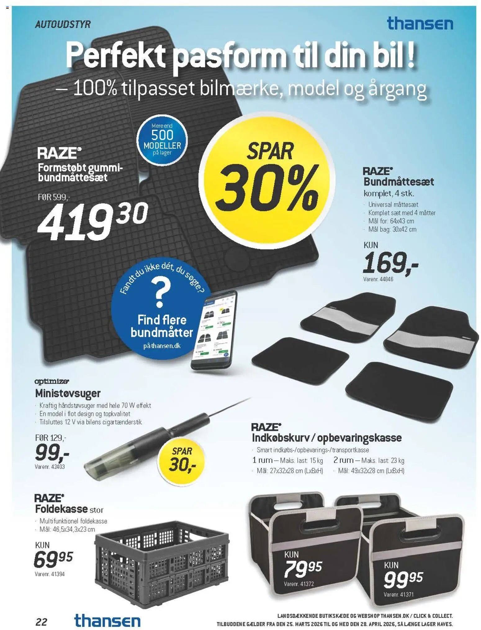 🛍️ Thansen - Tilbudsavis fra 25/03/2026 » Se eksklusive tilbud og spar penge i dag! 💰 | Danmark