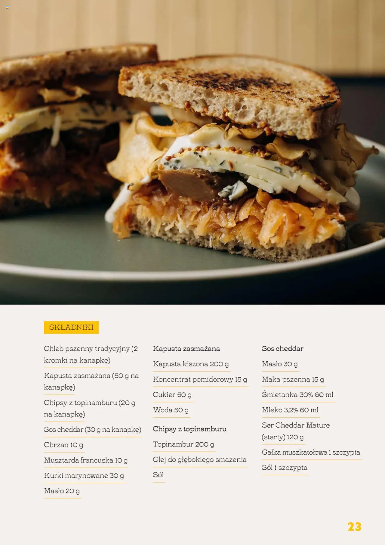 Makro Gazetka - Serowa uczta od 31.12.2023 | Strona: 23 | Produkty: Kapusta, Chleb, Sos, Sól