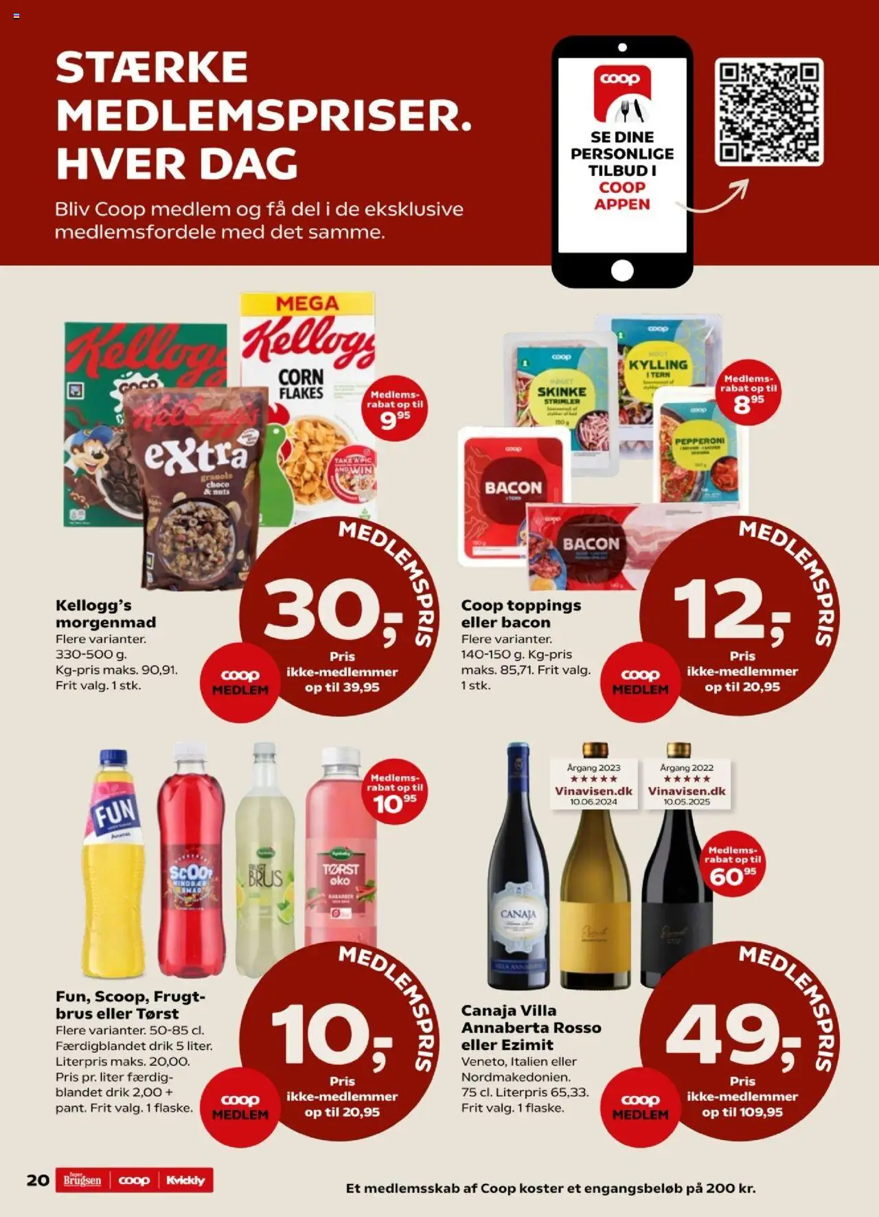 Kvickly tilbudsavis – gyldig fra 12.09.2025 | Side: 23 | Produkter: Skinke, Bacon