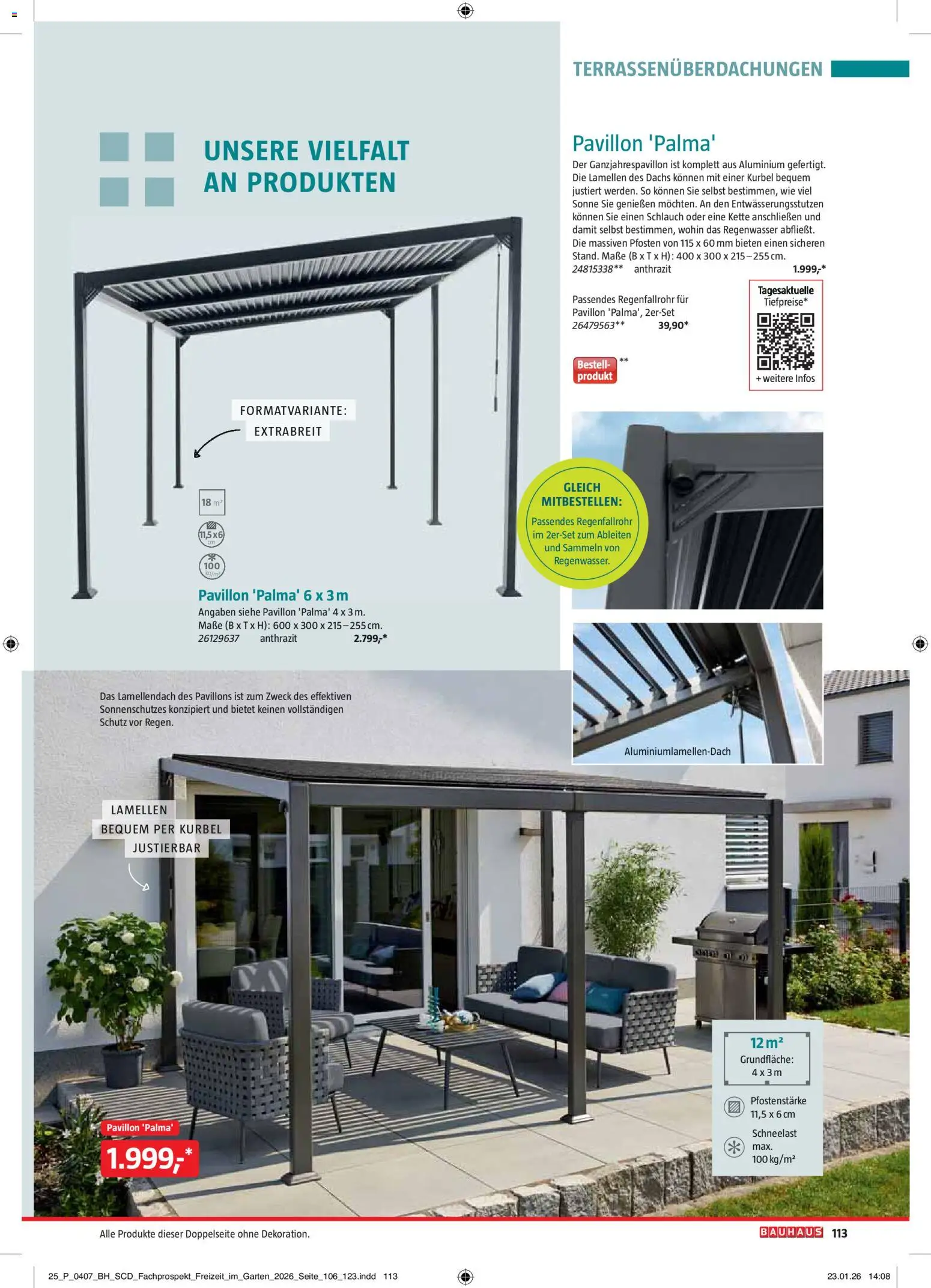 Bauhaus Freizeit im Garten gültig ab 01.05.2026 | Seite: 113