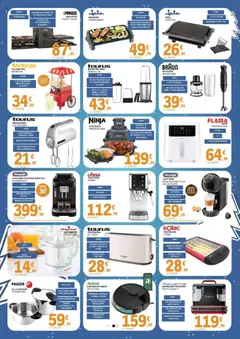 Vista previa E.Leclerc folleto válido desde el 01.12.2025 | Página: 5 | Productos: Vasos, Exprimidor, Tostadora, Aspirador
