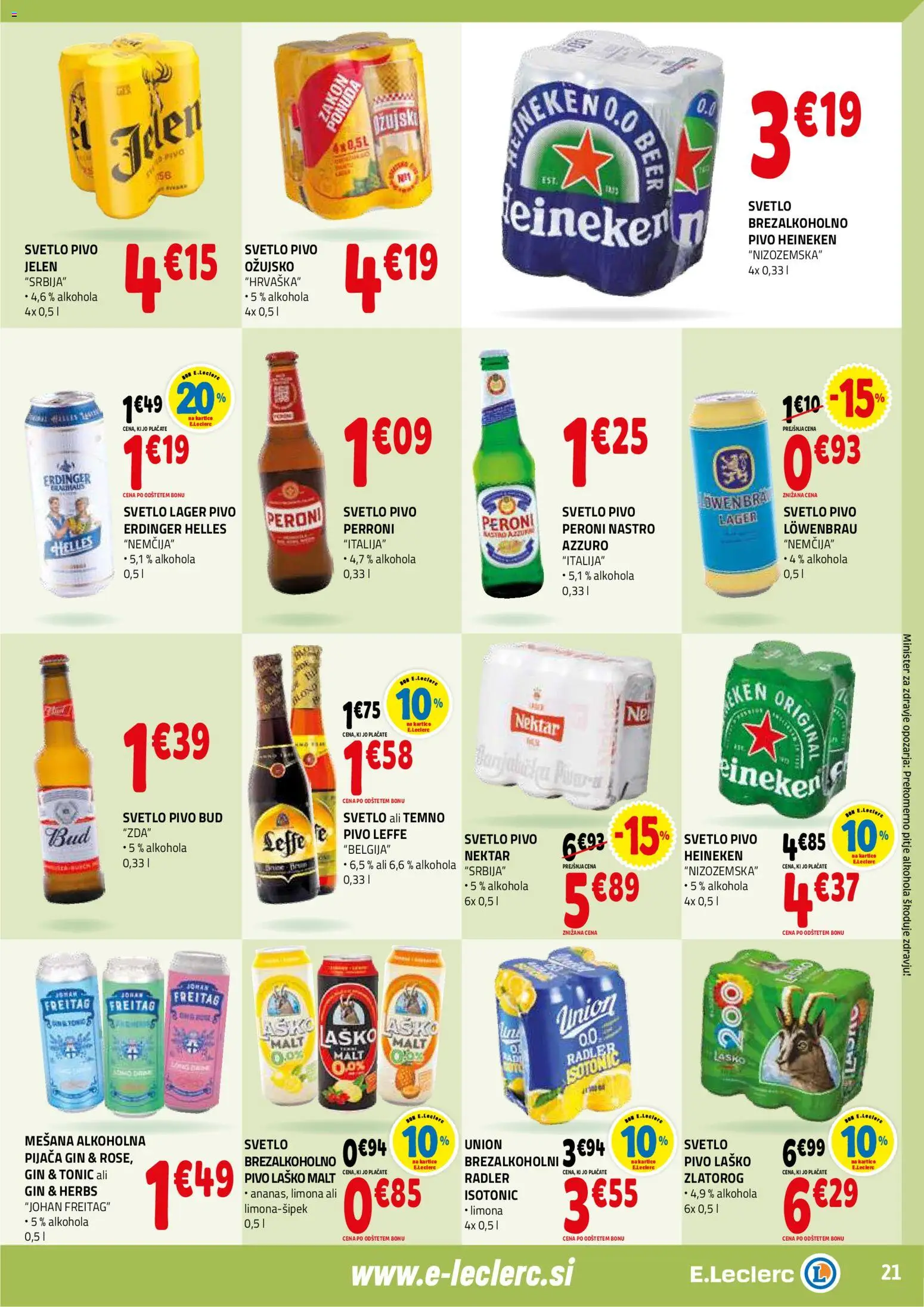 Novi E.leclerc katalog ponudbe – veljaven od 11.02.2026 | Stran: 21