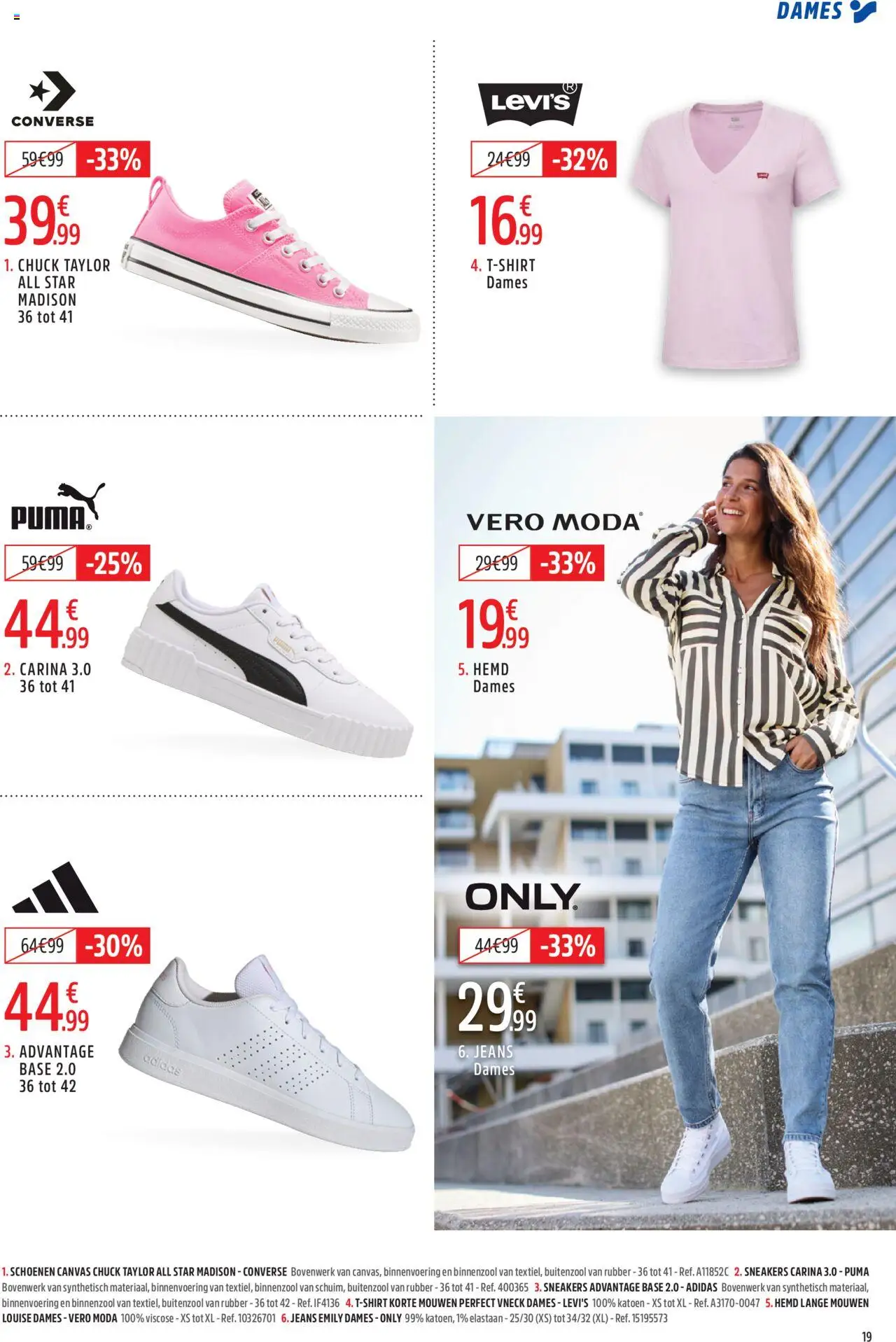  | Pagina: 19 | Producten: Sneakers, Schoenen, Canvas, Hemd