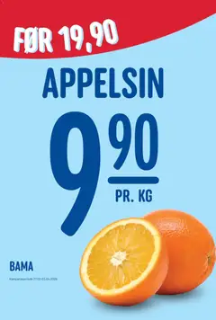 Forhåndsvisning av Rema 1000 Appelsin gyldig fra 27.02.2026