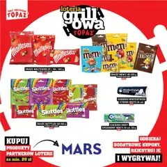 Topaz Gazetka - Katalog produktów Loteria Grillowa od 25.04.2025 | Strona: 52 | Produkty: Maltesers, M&M's, Cukierki