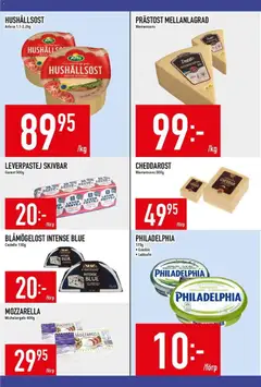 Matdax - erbjudanden - Förhandsvisning av reklamblad från butik Matdax aktuell från 15.12.2025 | Sida: 9 | Produkter: Gräslök, Cheddar, Hushållsost, Leverpastej
