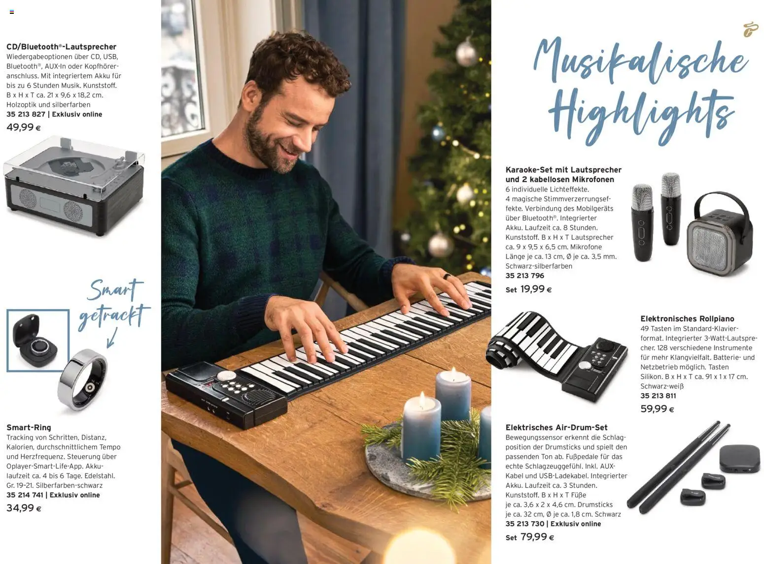 Tchibo Eduscho  Tchibo Magazin gültig ab 26.11.2025 | Seite: 14 | Produkte: Kopfhörer, Kabel, Lautsprecher, Batterie