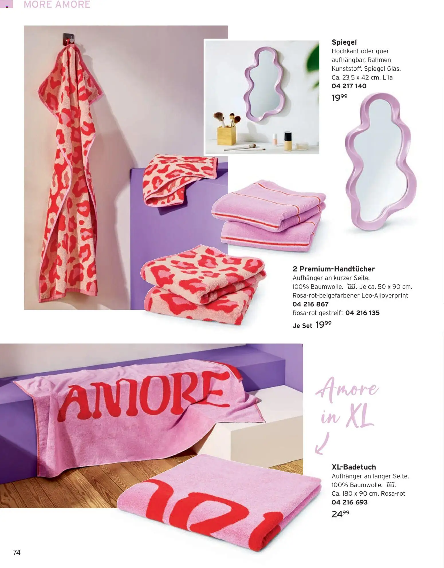 Tchibo Prospekt April – gültig ab 01.04.2026 | Seite: 74 | Produkte: Spiegel