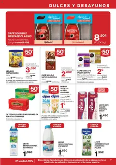 Supercor Península y Baleares │ válido desde el 17.07.2025 | Página: 17 | Productos: Polvo, Leche, Café, Μηχανή καφέ