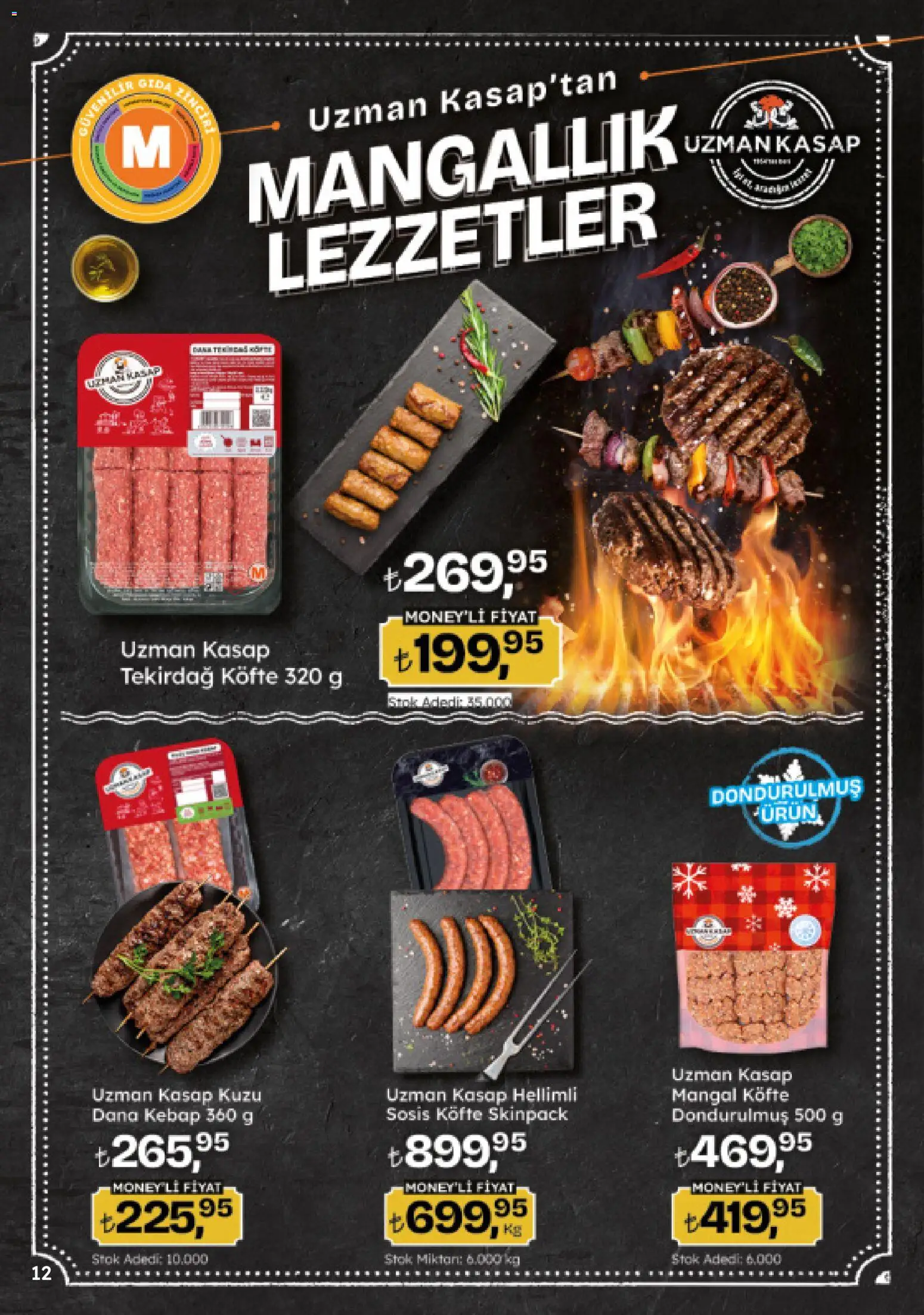 Migros Katalog - Migroskop - 16.04.2026 tarihinden itibaren geçerlidir | Sayfa: 12 | Ürünler: Sosis