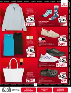 Selgros cash&carry Gazetka - Oferta przemysłowa od 03.07.2025 | Strona: 27 | Produkty: Skarpety, Espadryle, Klapki, Torebka