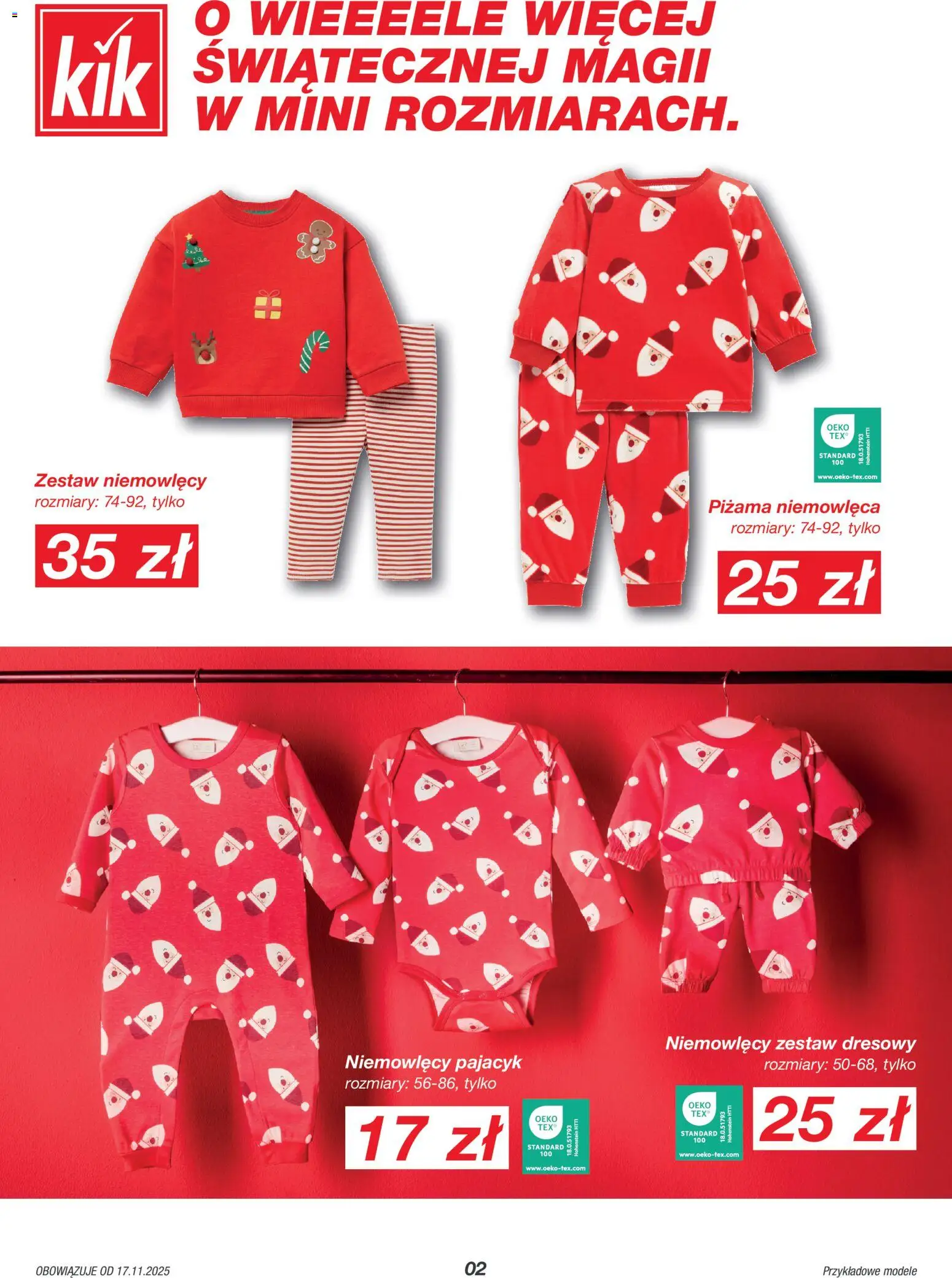 Kik Black Friday od 17.11.2025 | Strona: 2 | Produkty: Piżama