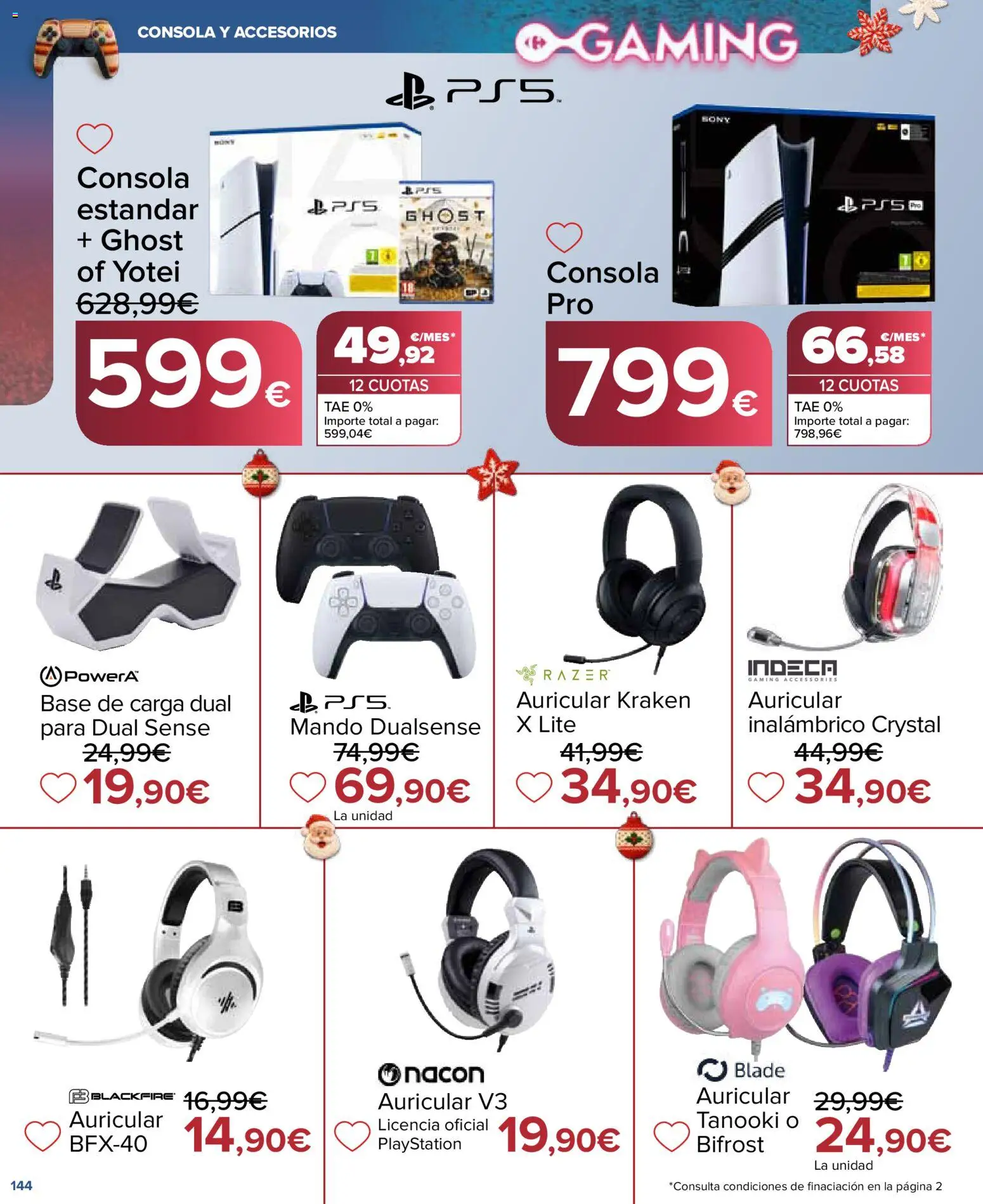 Carrefour Juguetes │ válido desde el 07.11.2025 | Página: 144 | Productos: Consola, Playstation
