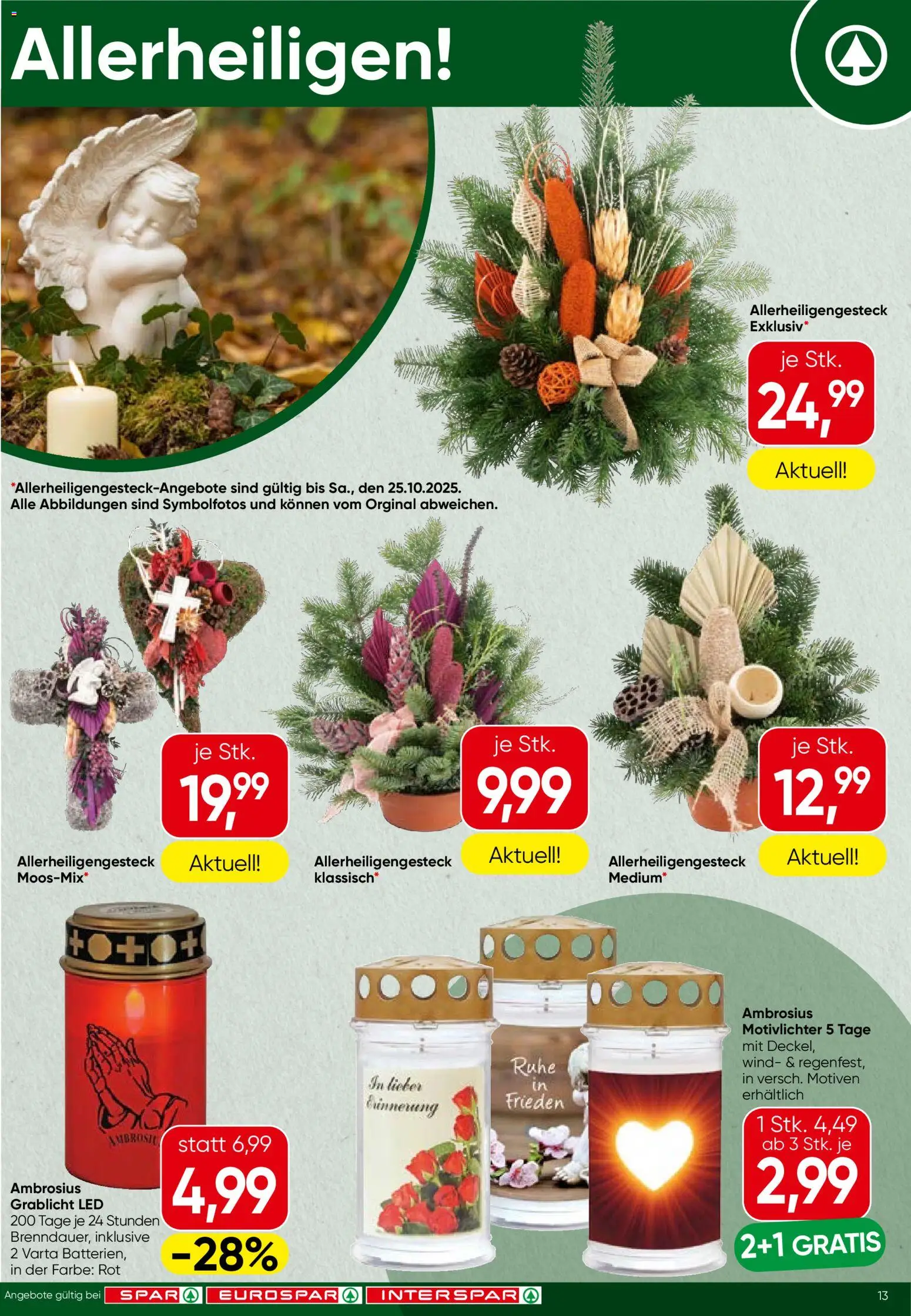 Spar Flugblatt - Burgenland gültig ab 23.10.2025 | Seite: 13