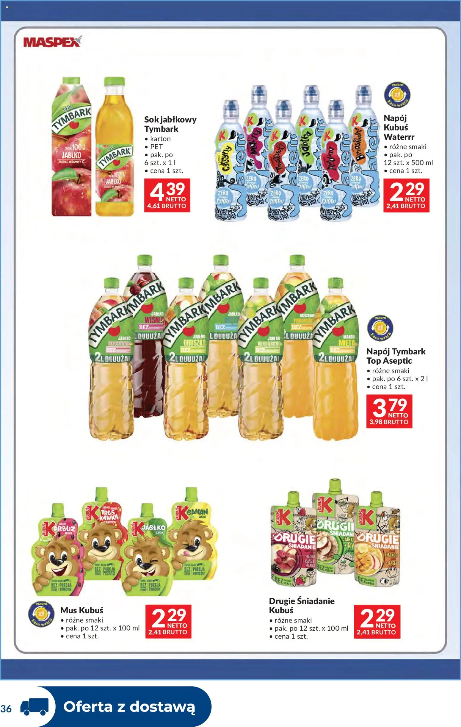 Makro Gazetka - Dystrybucja do sklepów od 20.01.2026 | Strona: 36 | Produkty: Mango, Top, Winogrono, Mięta