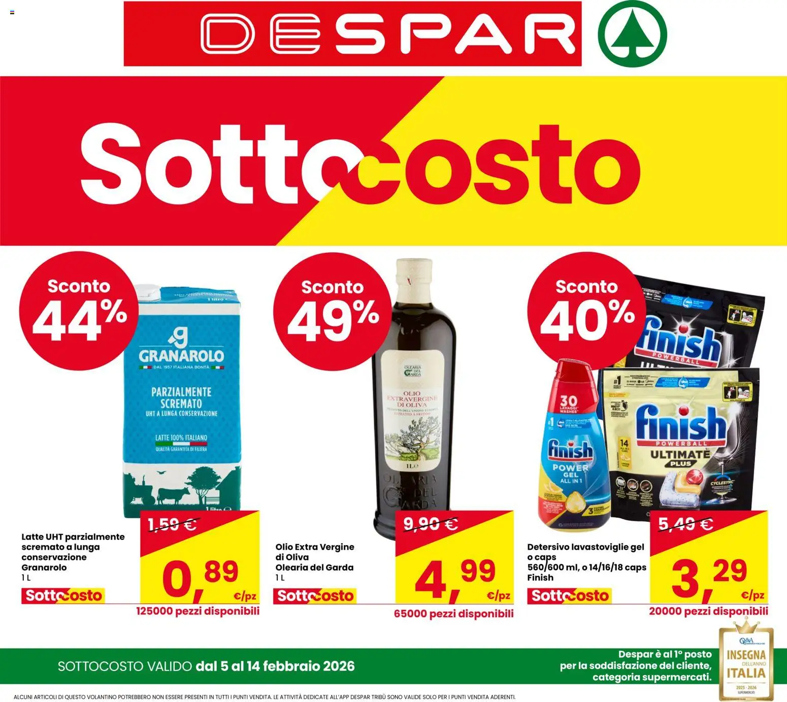 Volantino Despar del 05.02.2026 | Pagina: 1