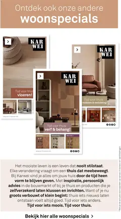 KARWEI - Woonspecial Raamdecoratie 2025 - Voorbeeld van een folder van KARWEI, geldig van 29.09.2025 | Pagina: 32 | Producten: Verlichting, Vloeren