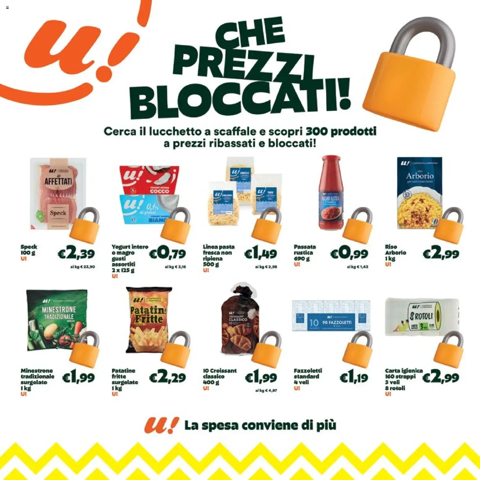 Volantino Unes del 31.12.2025 | Pagina: 25 | Prodotti: Yogurt, Riso, Patatine, Cocco