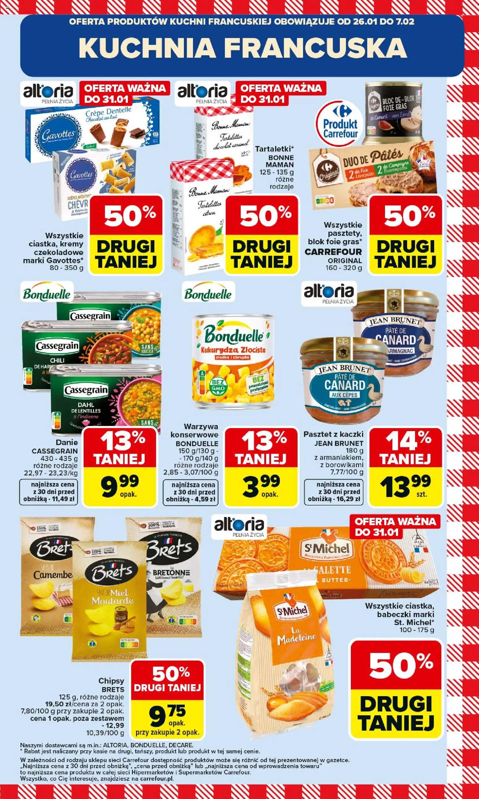 Carrefour Gazetka - Kuchnia Francuska od 26.01.2026 | Strona: 7 | Produkty: Chili, Chipsy, Kukurydza, Warzywa