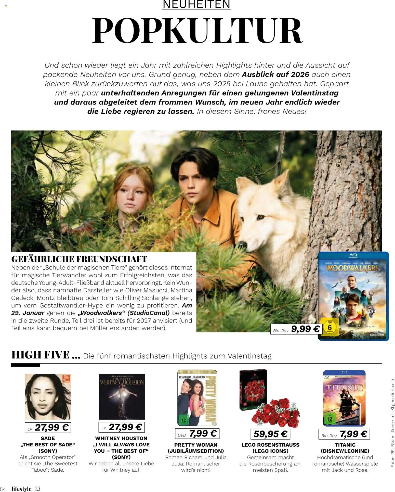 Müller - Lifestyle – gültig ab 01.01.2026 | Seite: 54 | Produkte: Sony, Bilder