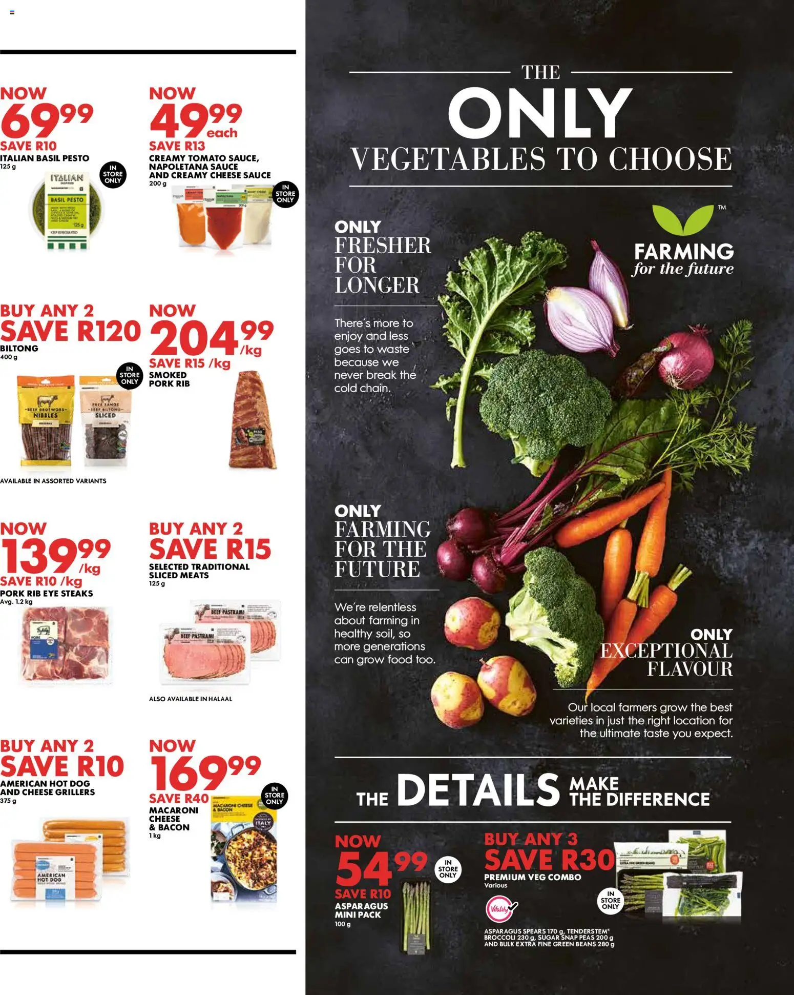 New Woolworths catalogue – valid from 23.02.2026 | Page: 4 | Products: Beans, Beef, Vegetables, Sugar