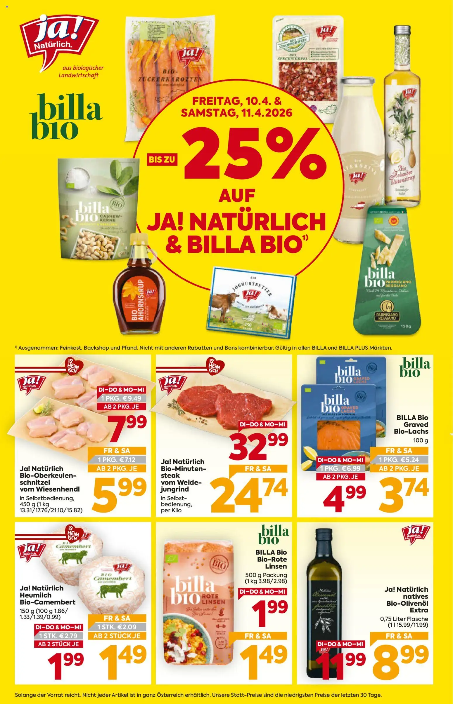 Billa Flugblatt - Salzburg gültig ab 07.04.2026 | Seite: 2