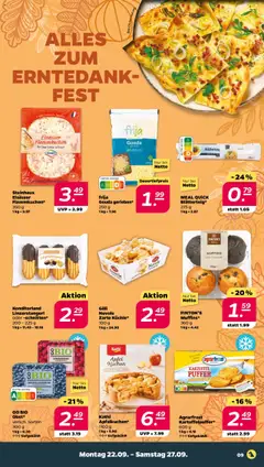 Netto Prospekt 	 – gültig ab 21.09.2025 | Seite: 9 | Produkte: Himbeeren, Gouda, Creme, Zwiebeln