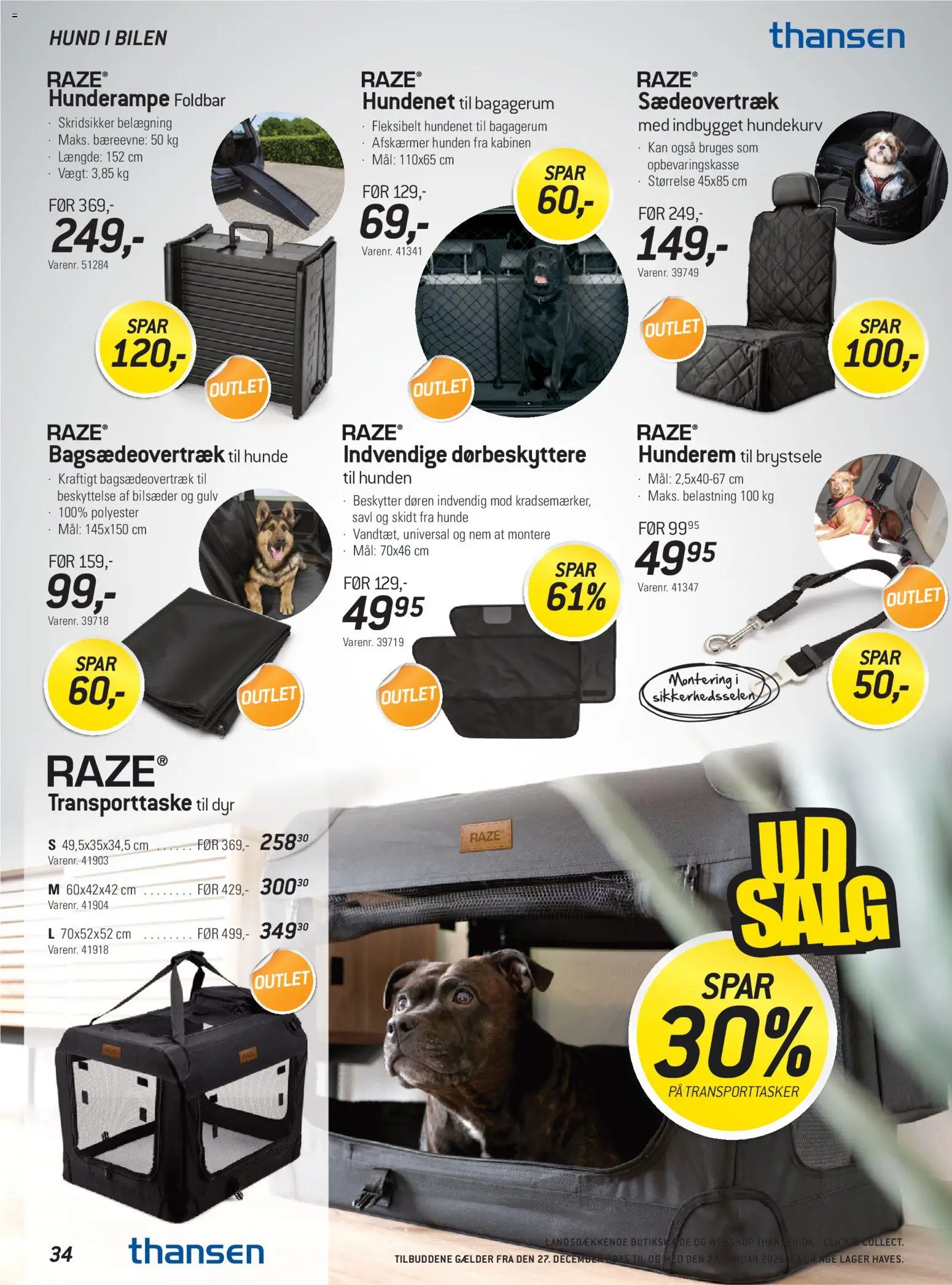 Thansen tilbudsavis – gyldig fra 27.12.2025 | Side: 34 | Produkter: Søm