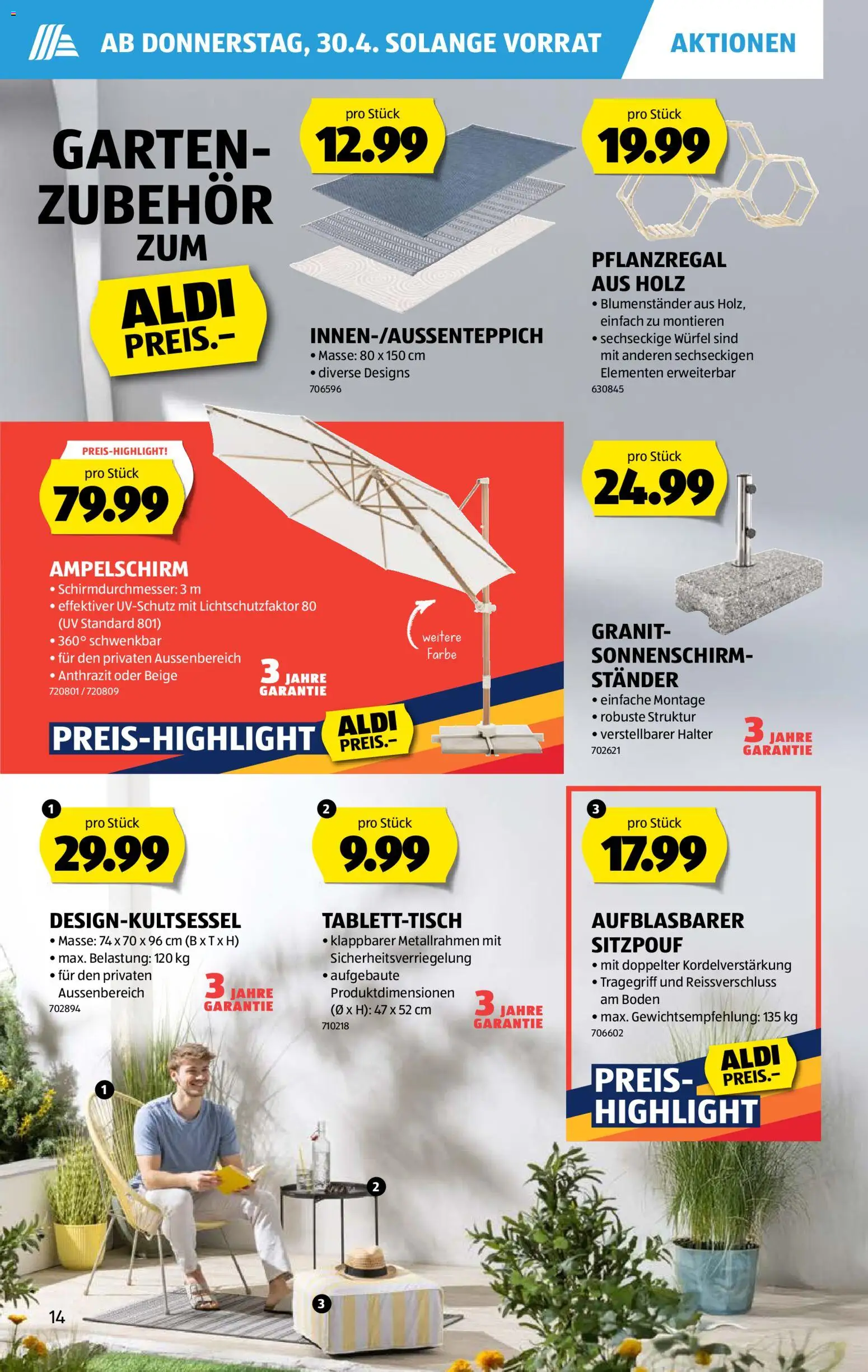 🛍️ Aldi aktionen ab 30.04.2026 » Entdecken Sie exklusive Rabatte und sparen Sie noch heute! 💰 | Schweiz