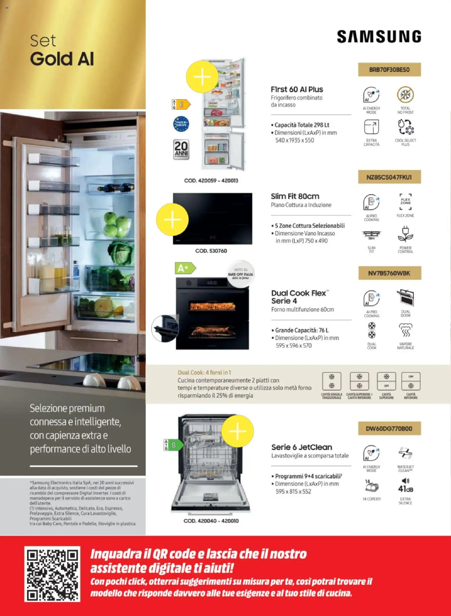 Volantino Media World del 25.11.2025 | Pagina: 18 | Prodotti: Compressore, Piano cottura, Data, Forno