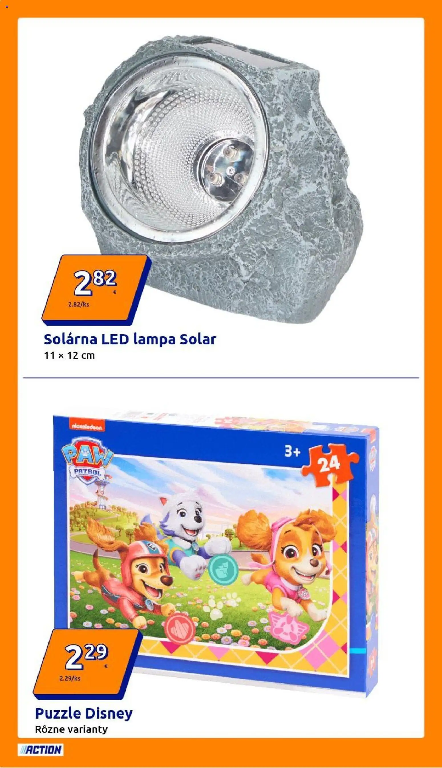 Nové Action akcie – leták je platný od 18.02.2026 | Strana: 4 | Produkty: Lampa, Led lampa, Led, Puzzle
