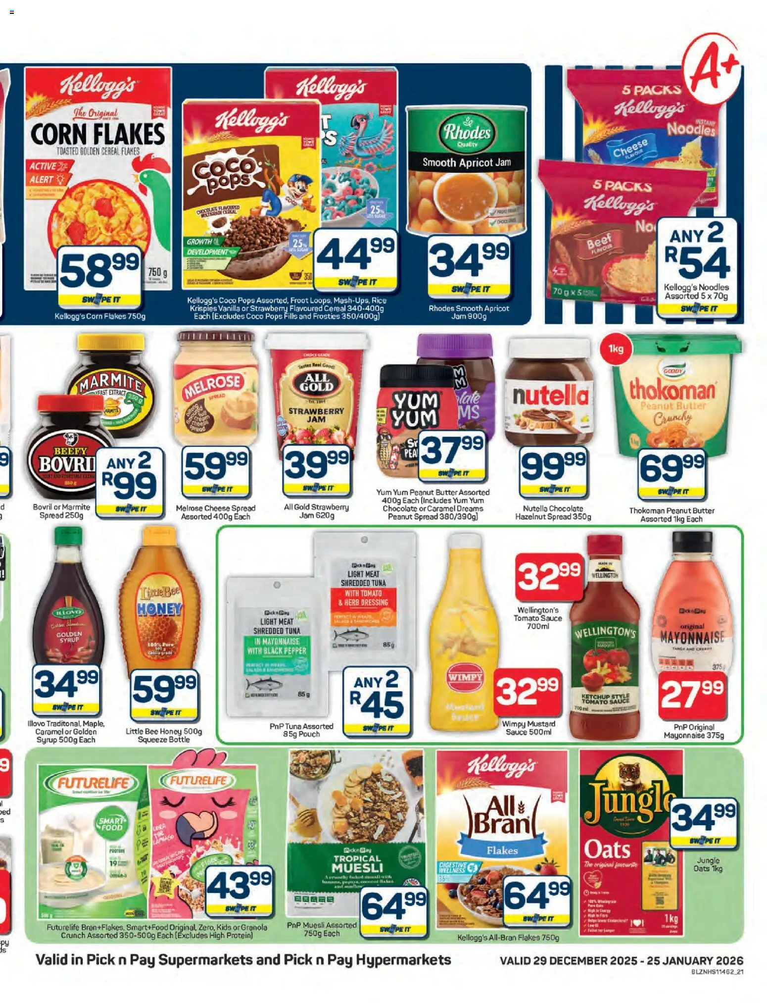 New Pick n Pay catalogue – valid from 29.12.2025 | Page: 21 | Products: Plate, Butter, Rice, Caramel