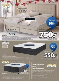 JYSK-mainoslehti voimassa 11.12.2025 alkaen | Sivu: 9 | Tuotteet: Jenkkisänky