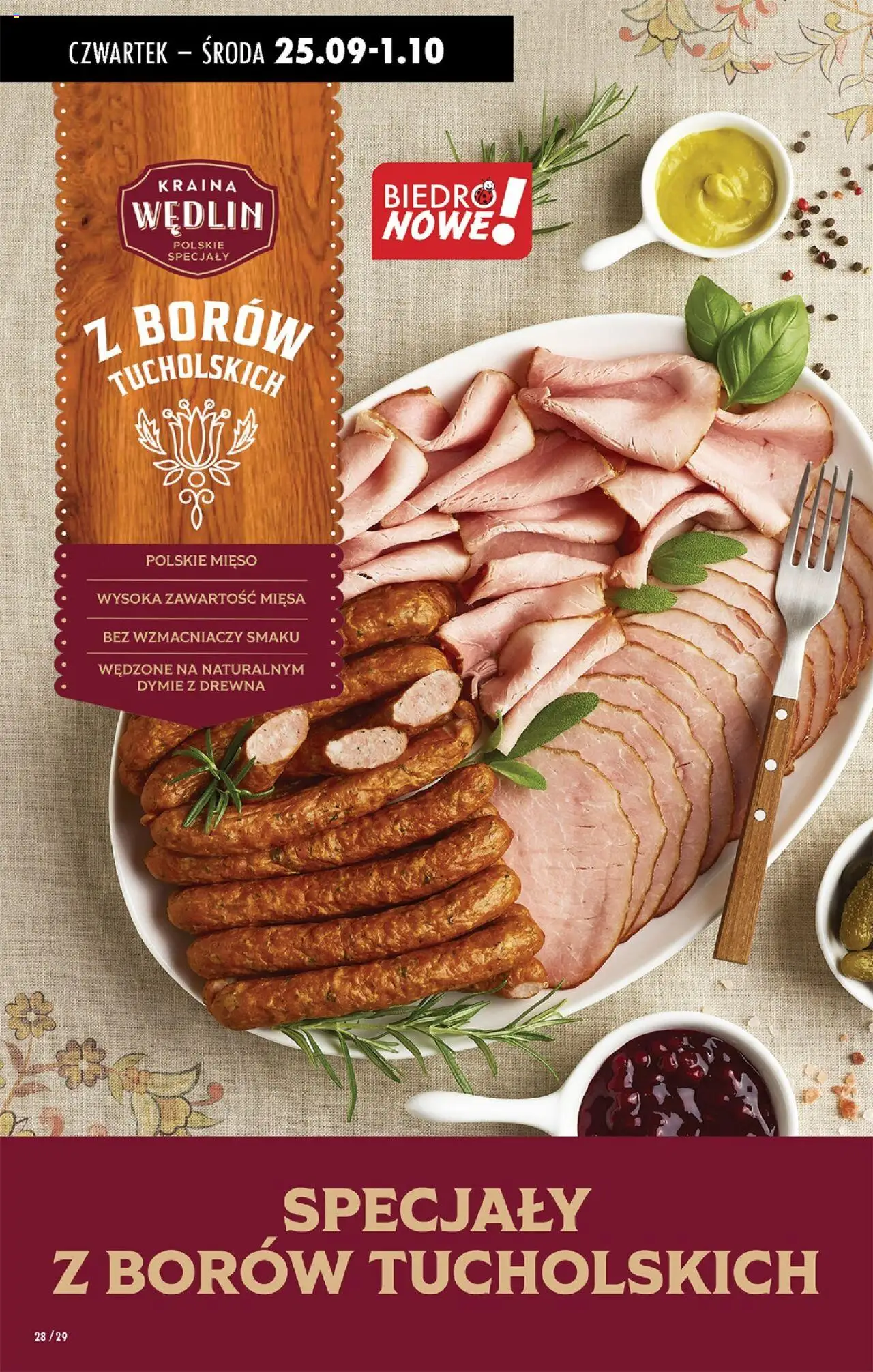 Biedronka gazetka - Oferta w tym tygodniu od 25.09.2025 | Strona: 34 | Produkty: Mięso
