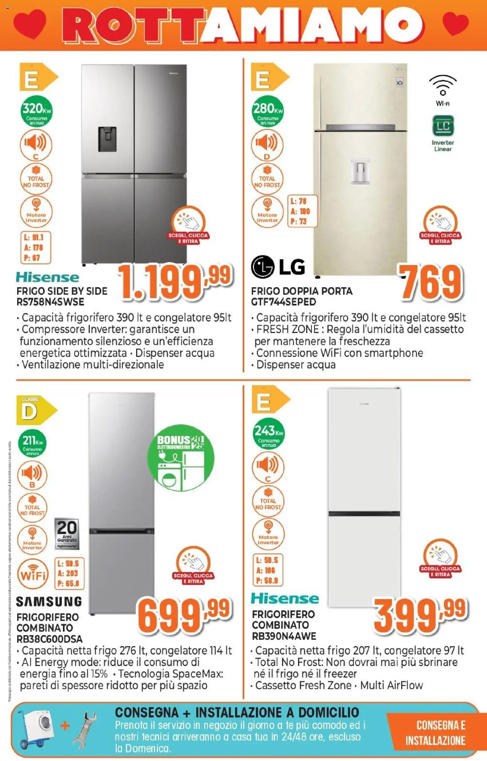 Volantino Expert del 29.01.2026 | Pagina: 6 | Prodotti: Tè, Acqua, Freezer, Samsung