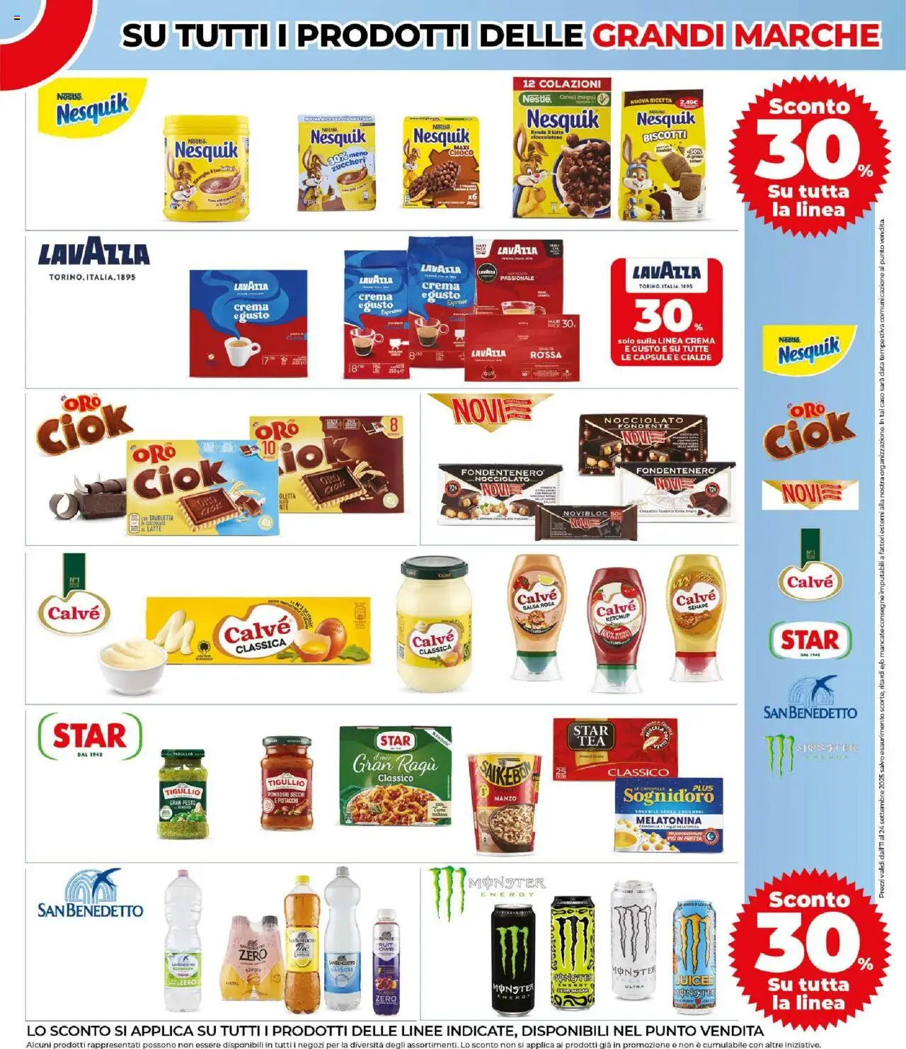 Volantino COOP del 11.09.2025 | Pagina: 9 | Prodotti: Salsa, Ragú, Pistacchi, Lavazza