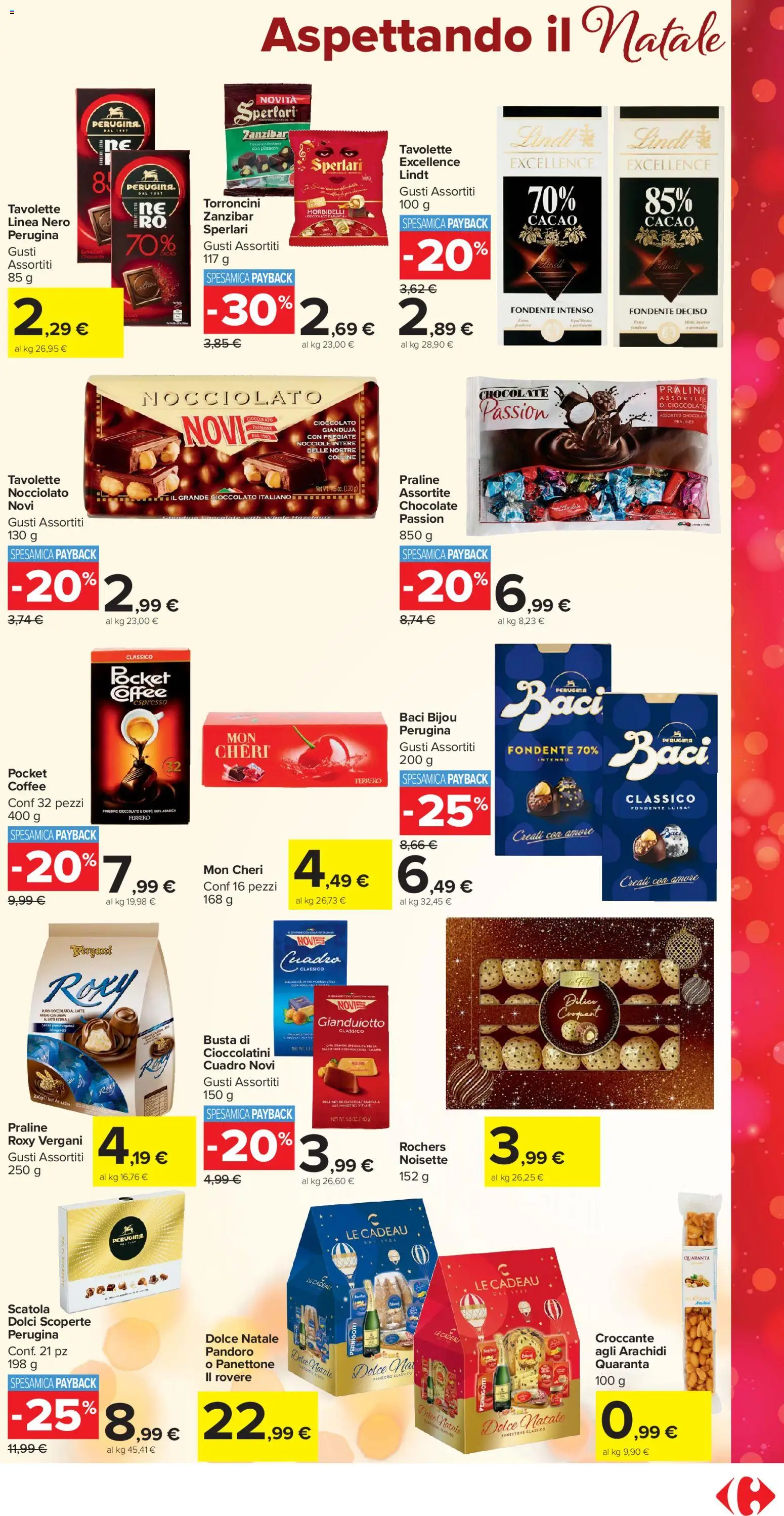 Volantino Carrefour del 17.11.2025 | Pagina: 13 | Prodotti: Latte, Pandoro, Panettone, Torroncini