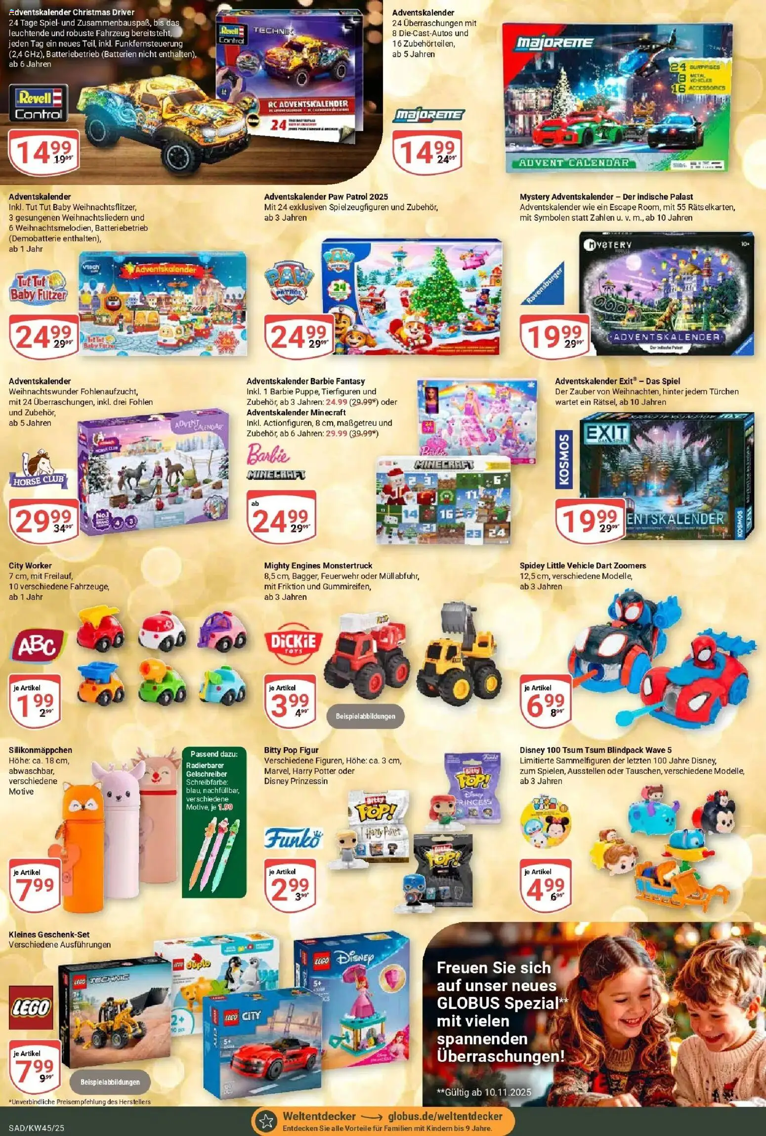 Globus prospekt Schwandorf	 – gültig ab 02.11.2025 | Seite: 21 | Produkte: Top, Spiel, Batterien