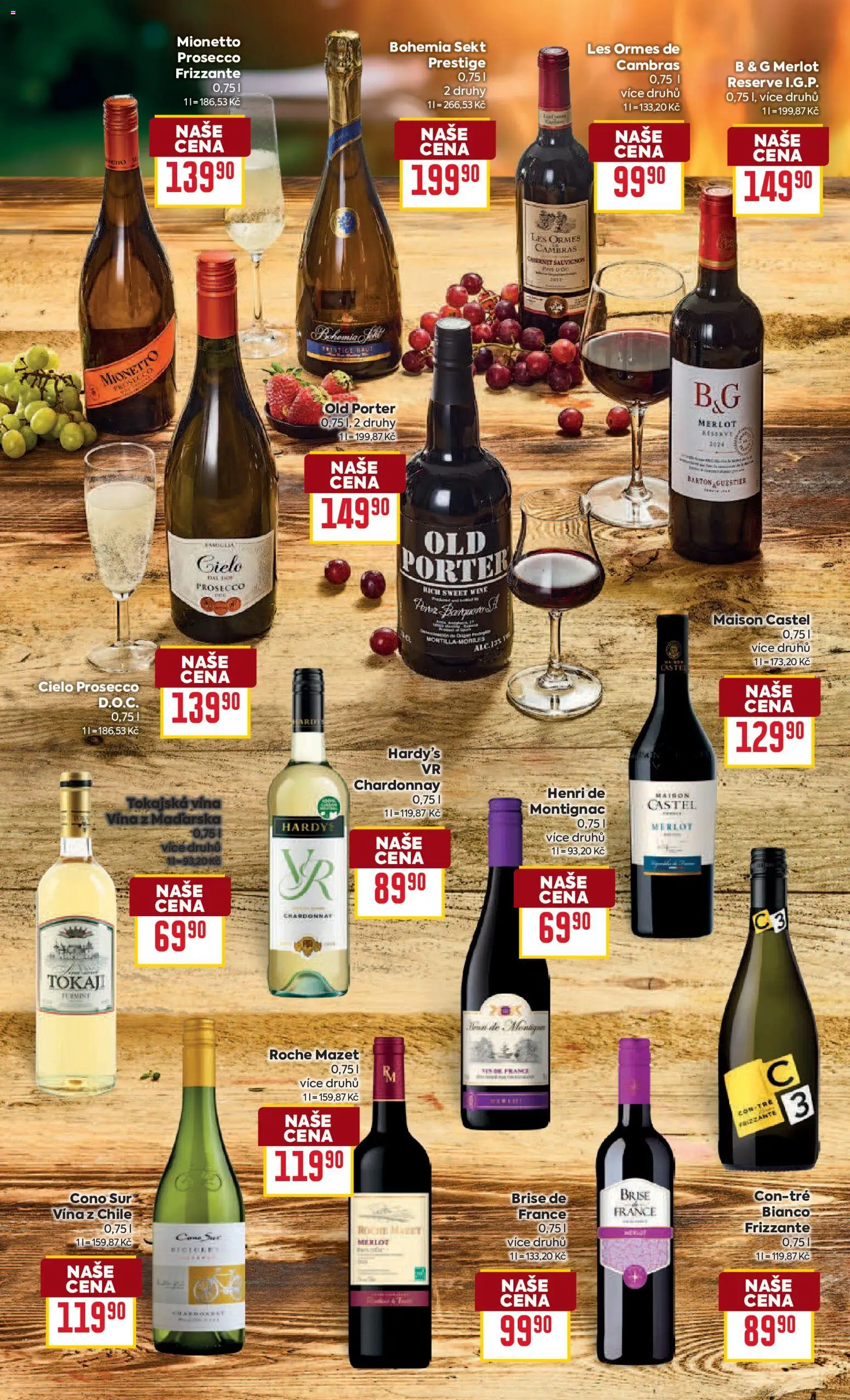 Billa leták - Grilování  od 07.04.2026 | Strana: 26 | Produkty: Prosecco, Old porter, Frizzante, Sekt