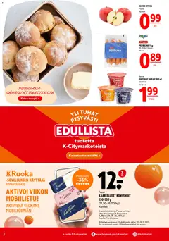K-Citymarket-mainoslehti voimassa 10.12.2025 alkaen | Sivu: 2 | Tuotteet: Porkkana