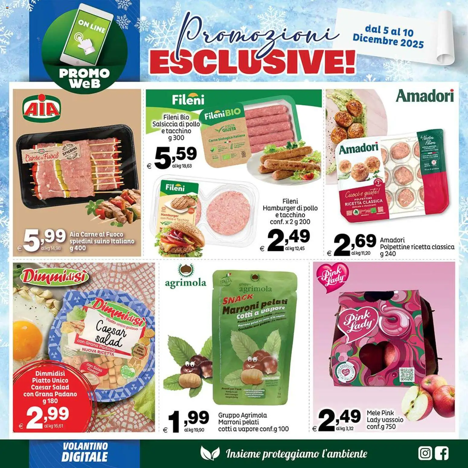 Volantino Elite Supermercati del 05.12.2025 | Pagina: 7 | Prodotti: Pollo, Salsa, Piatto, Vassoio