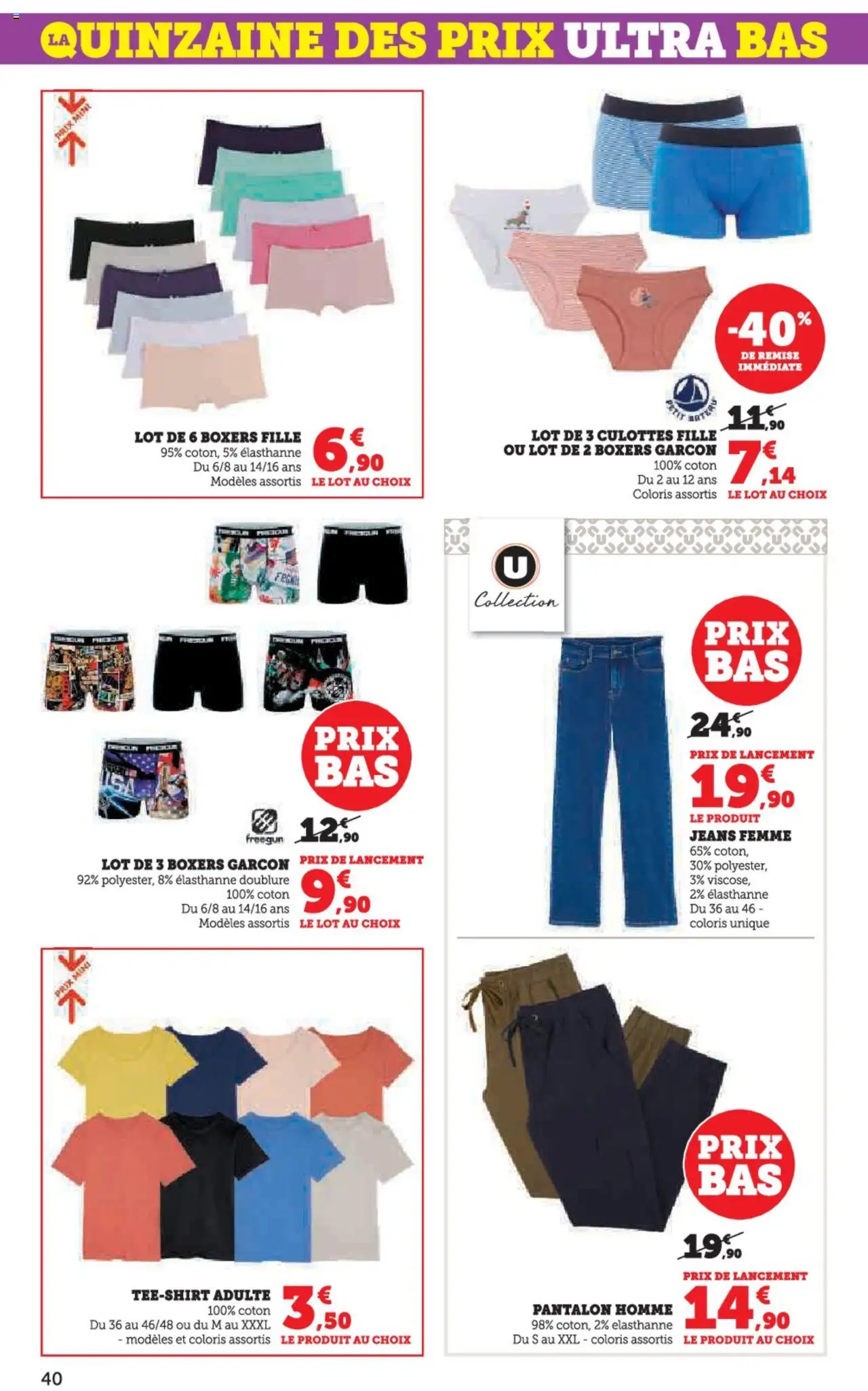 | Page: 40 | Produits: Jeans, Coton, Pantalon