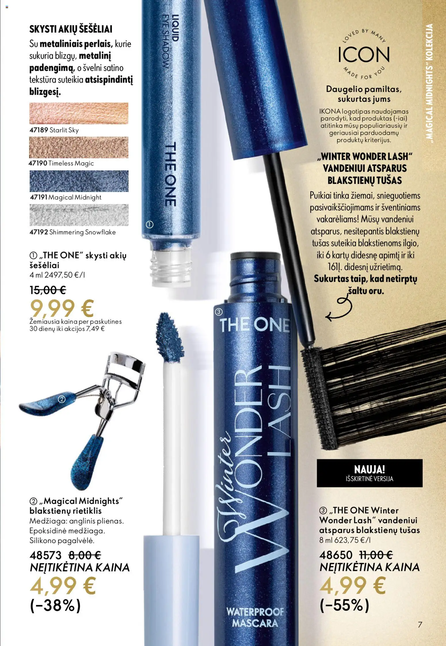 Oriflame akcijos nuo 19.11.2025 | Puslapis: 7 | Prekių: Tušas, Akių šešėliai