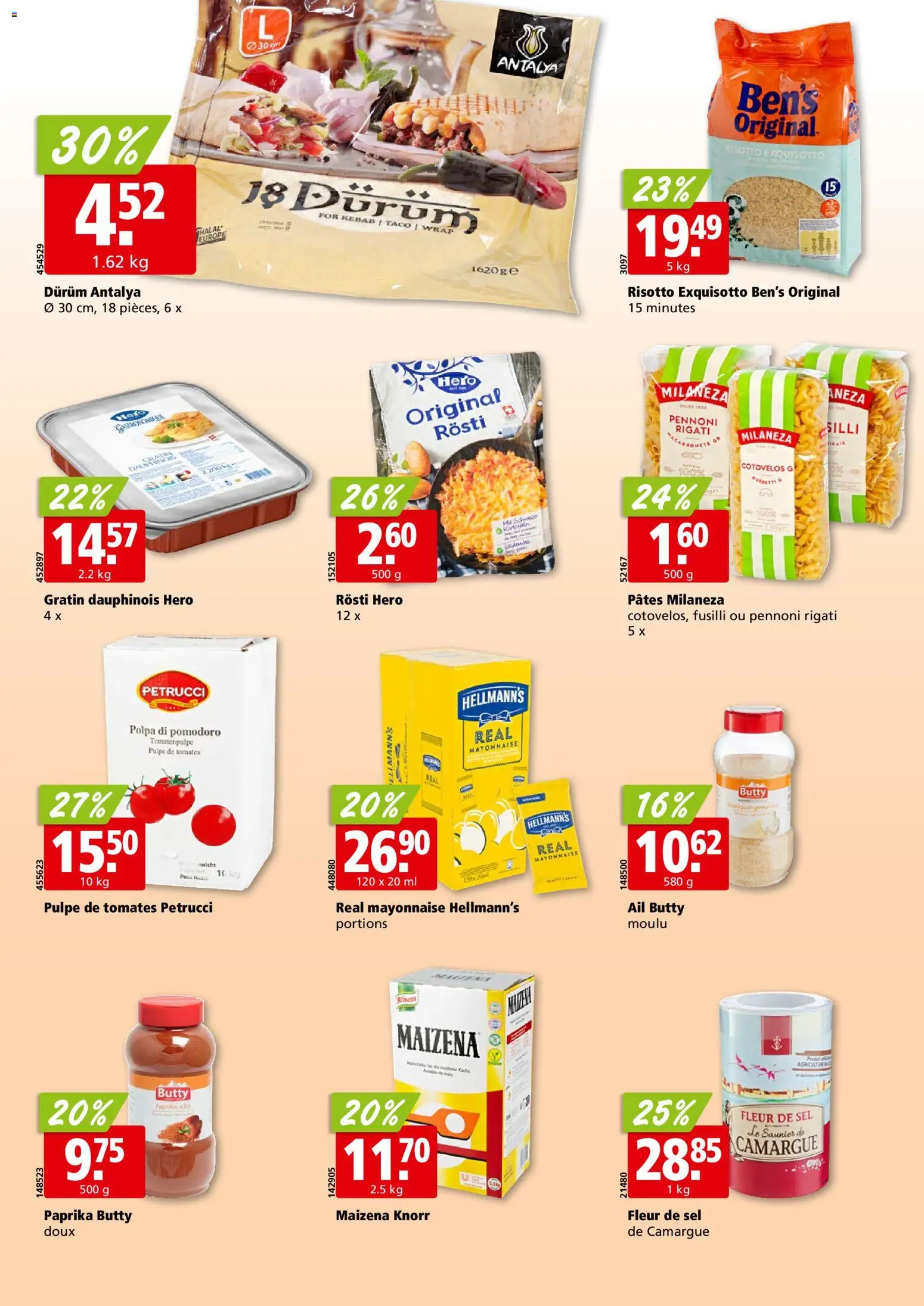 Aligro Aktionen Chavannes, Matran, Genève, Sion – gültig ab 10.11.2025 | Seite: 22 | Produkte: Mayonnaise