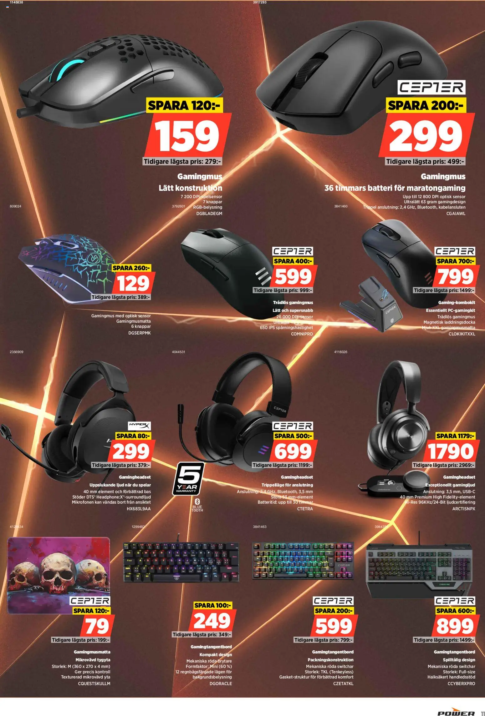 Power reklamblad aktuell från 19.01.2026 | Sida: 11 | Produkter: Batteri