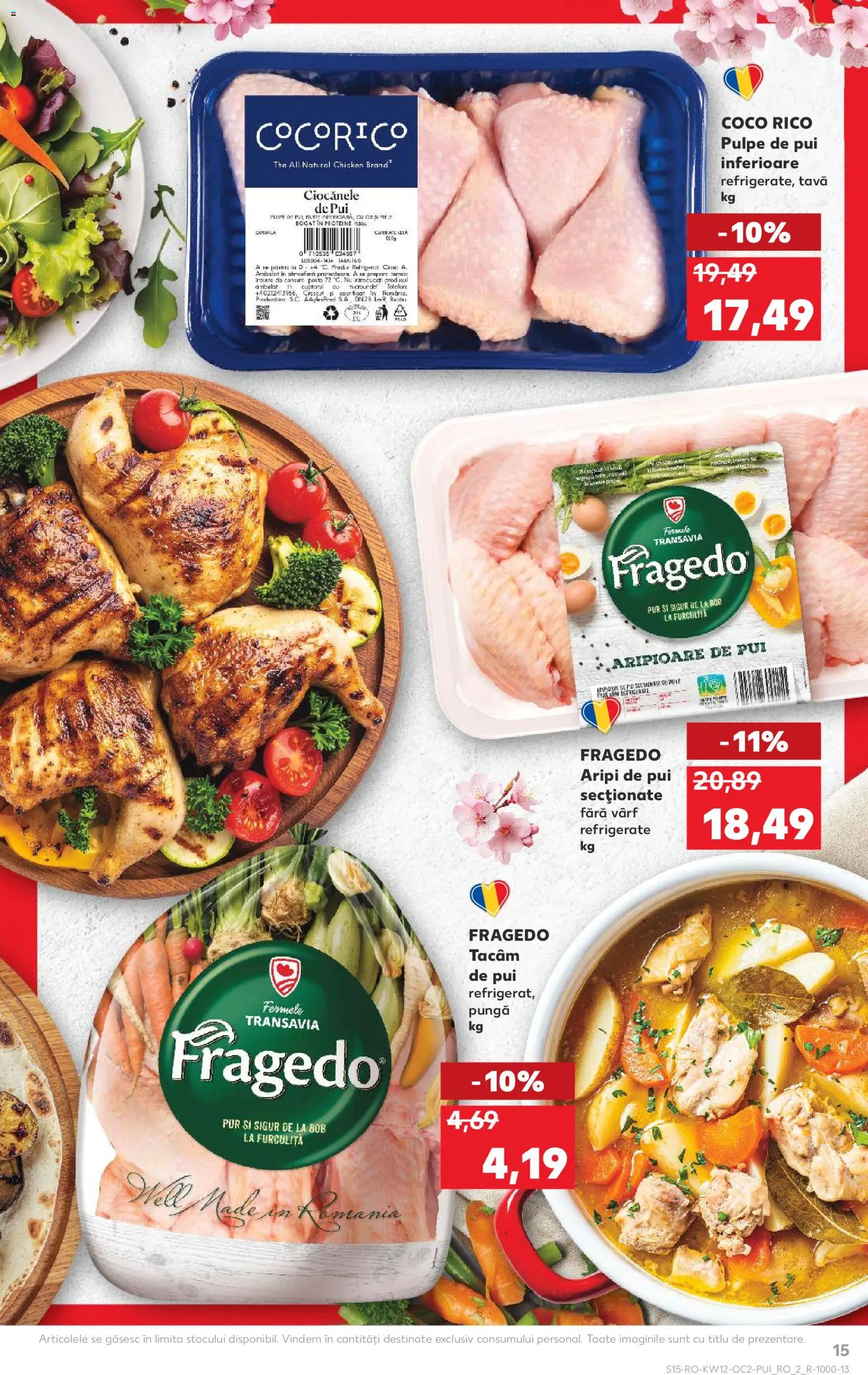 Kaufland RO akciós ujság - amely érvényes a következő dátumtól: 18.03.2026 | Oldal: 15