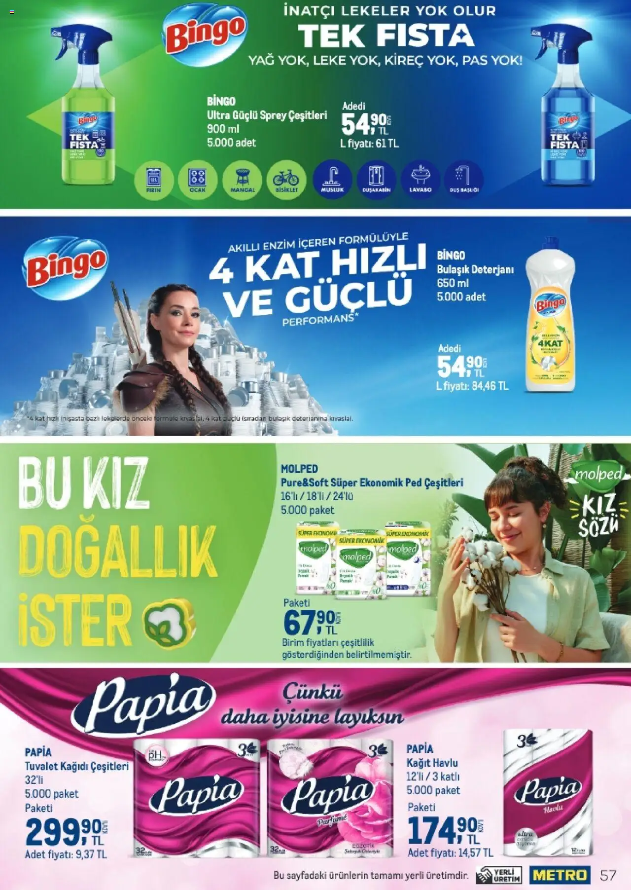 Metro Q4 Tedarikçi Flyer - 23.09.2025 tarihinden itibaren geçerlidir | Sayfa: 57 | Ürünler: Duş, Bulaşık deterjanı, Yağ, Ocak